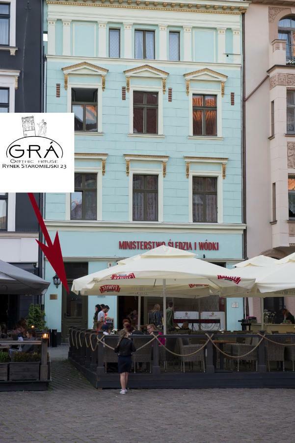 Apartament Gra - Gothic House Torun Exterior foto