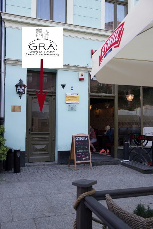 Apartament Gra - Gothic House Torun Exterior foto